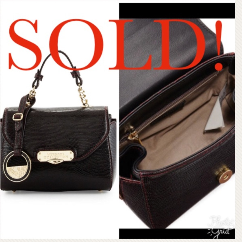 Versace mini satchel bag